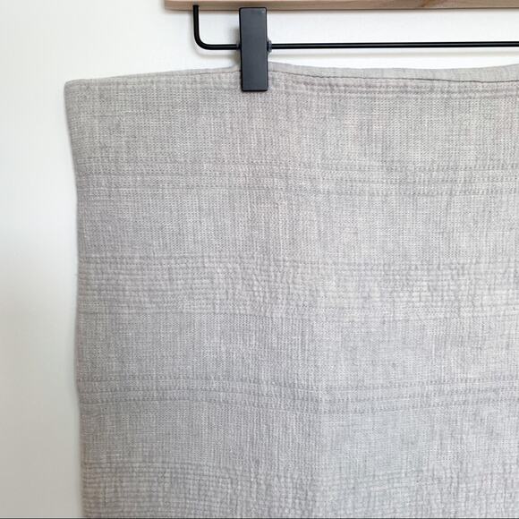 Restoration Hardware Banded Washed Linen King Sham - Picture 2 of 10